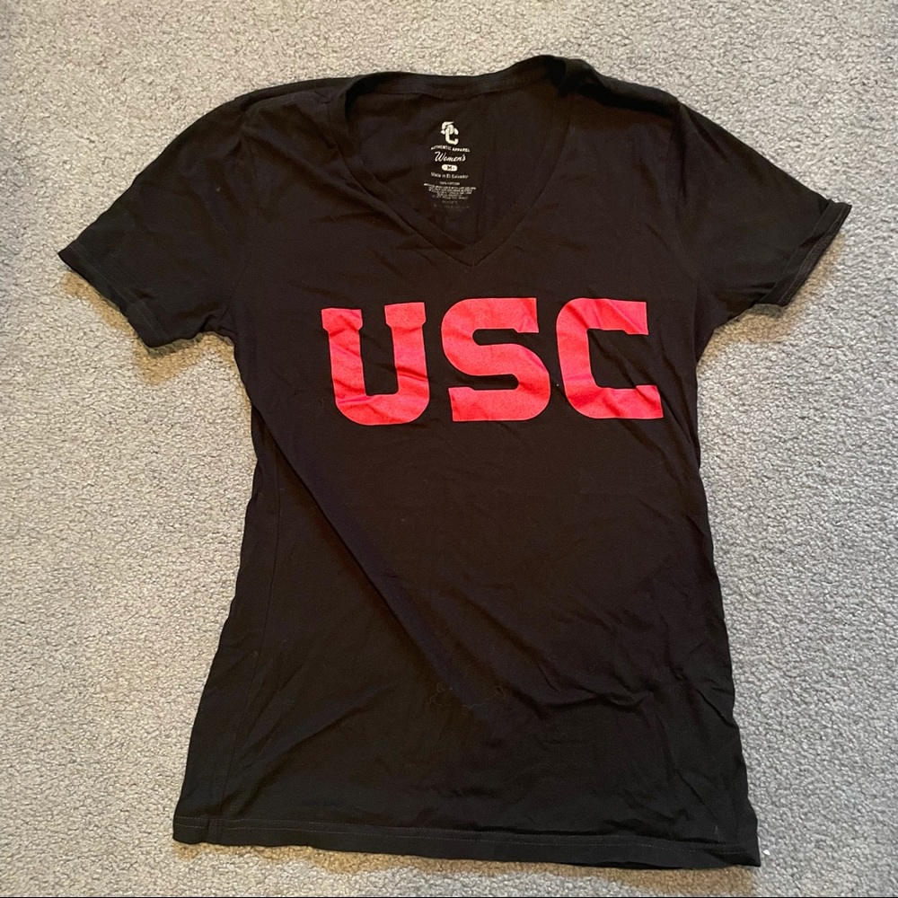USC University of Southern California V Neck